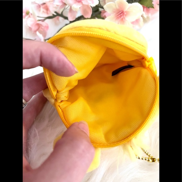 NWT Care Bears Yellow “Fun Shine” Coin Purse Bag 40th Anniversary - Picture 6 of 7